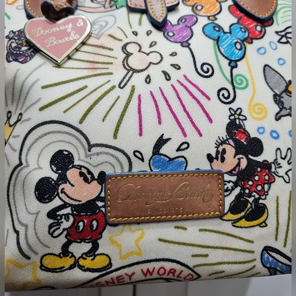 DOONEY & BOURKE Disney Sketch Mickey Mouse Tote Bag - Disney Parks - Picture 3 of 15